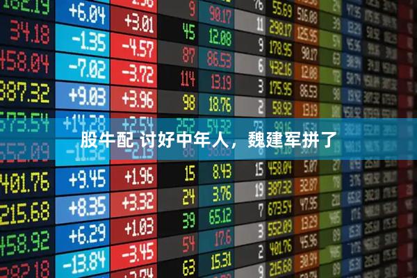 股牛配 讨好中年人，魏建军拼了